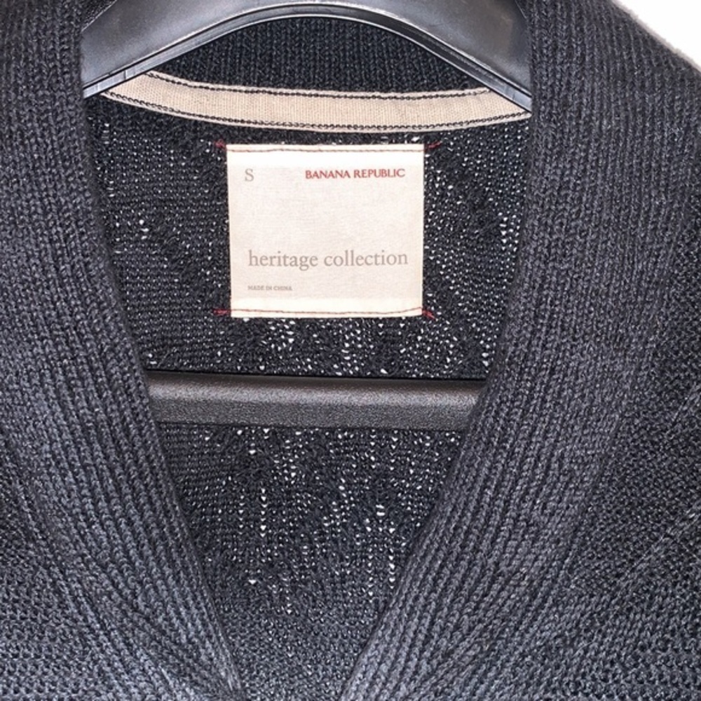 Banana republic heritage linen cotton cardigan - Picture 2 of 7